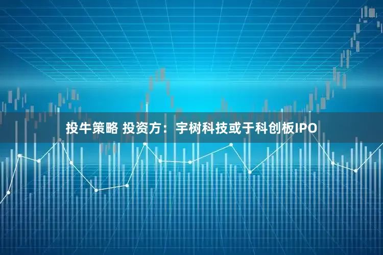 投牛策略 投资方：宇树科技或于科创板IPO