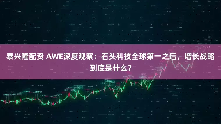 泰兴隆配资 AWE深度观察：石头科技全球第一之后，增长战略到底是什么？